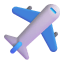 Airplane 3d icon