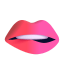 Biting Lip 3d icon