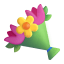 Bouquet 3d icon
