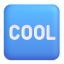 Cool Button 3d icon