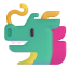 Dragon Face 3d icon
