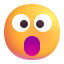 Face With Open Mouth 3d icon