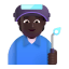 Factory Worker 3d Dark icon