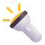 Flashlight 3d icon