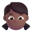 Girl 3d Medium Dark icon