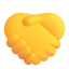 Handshake 3d icon