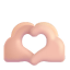 Heart Hands 3d Light icon