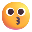 Kissing Face 3d icon