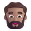 Man Beard 3d Medium icon