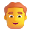 Man Red Hair 3d Default icon