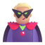 Man Supervillain 3d Medium Light icon