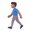 Man Walking 3d Medium icon