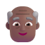 Old Man 3d Medium Dark icon
