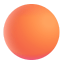 Orange Circle 3d icon