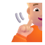 Person Deaf 3d Medium Light icon