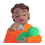 Person Feeding Baby 3d Medium icon