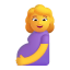 Pregnant Woman 3d Default icon