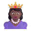 Princess 3d Medium Dark icon