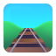 Railway Track 3d icon
