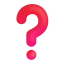 Red Question Mark 3d icon