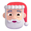 Santa Claus 3d Light icon