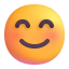 Smiling Face With Smiling Eyes 3d icon