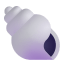 Spiral Shell 3d icon