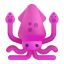 Squid 3d icon