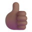 Thumbs Up 3d Medium Dark icon