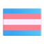 Transgender Flag 3d icon