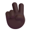 Victory Hand 3d Dark icon