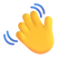 Waving Hand 3d Default icon