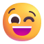 Winking Face 3d icon