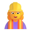 Woman Construction Worker 3d Default icon