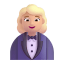 Woman In Tuxedo 3d Medium Light icon