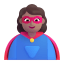 Woman Superhero 3d Medium icon