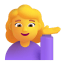 Woman Tipping Hand 3d Default icon