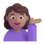 Woman Tipping Hand 3d Medium icon