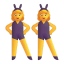 Woman With Bunny Ears 3d icon