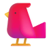 Bird-3d icon