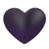 Black-Heart-3d icon