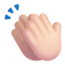 Clapping-Hands-3d-Light icon