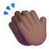 Clapping-Hands-3d-Medium-Dark icon