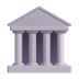 Classical-Building-3d icon