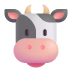 Cow-Face-3d icon