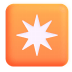 Eight-Pointed-Star-3d icon