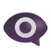 Eye-In-Speech-Bubble-3d icon