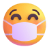 Face-With-Medical-Mask-3d icon