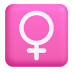 Female-Sign-3d icon