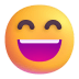 Grinning-Face-With-Smiling-Eyes-3d icon